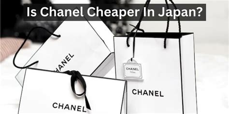 is chanel cheaper in japan than us|cheapest products in japan.